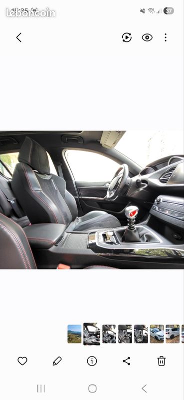 Superbe Peugeot 308 Gti phase 2, version sans fap 272 cv (image 3)