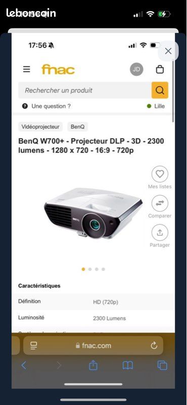 Vidéo projecteur BENQ (image 6)