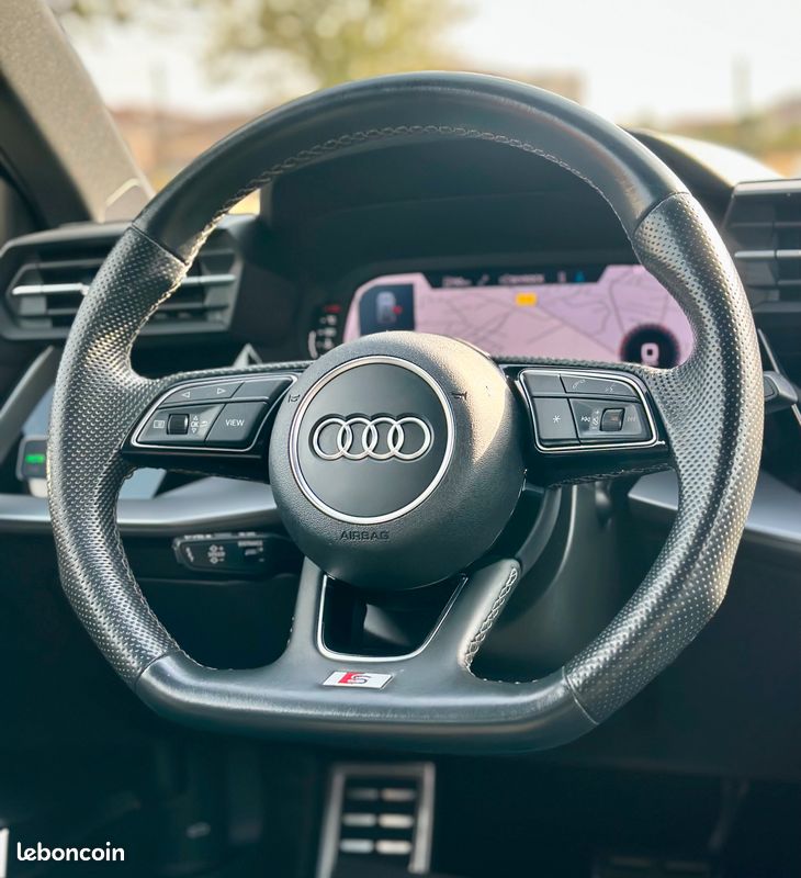 Audi A3 SPORTBACK 35 TDI 150CV FINITION S-LINE S-TRONIC 7 VIRTUAL COCKPIT APPLE CARPLAY + TOIT + CAMERA AR + ACC + KEYLESS + HIFI B&O (image 7)