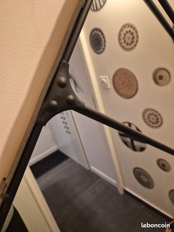 Miroir verrière industriel CARGO Maisons du Monde (image 5)