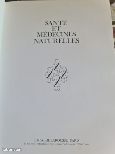 [Livre] Santé et médecines naturelles - Bon état (image 1)