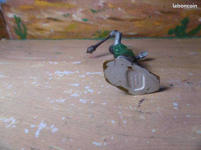 COPIES RESINE POUR FIGURINES STARLUX 6116 CML14 MASSE D ARMES TEINTEE ARGENT