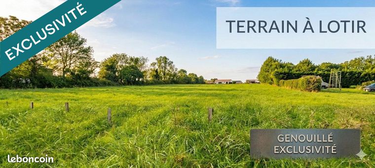 Terrain 7211 m² GENOUILLE