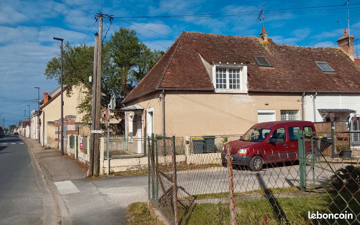 Maison 3 pièces 65 m² · à Chabris · 65 m² · 49 000 €
