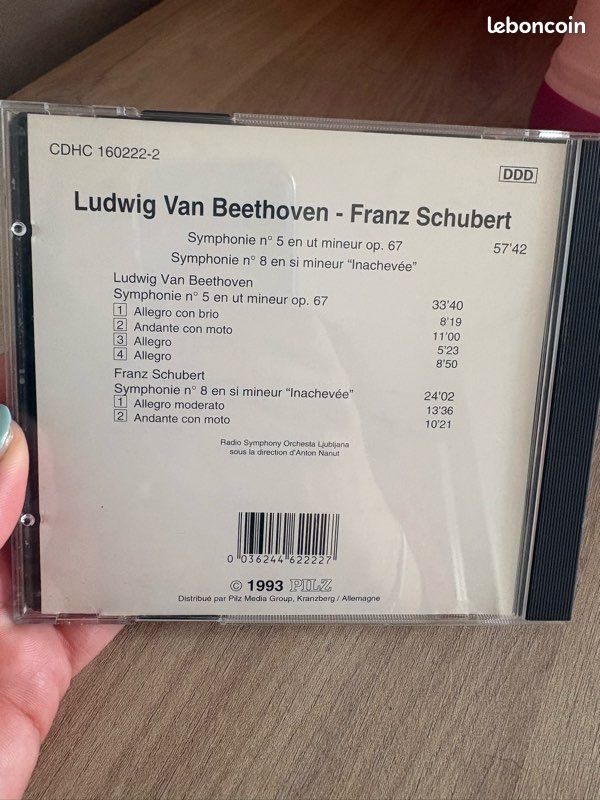 Cd Beethoven et Schubert (image 2)