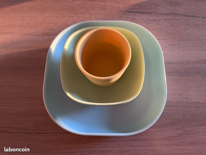 Set assiettes silicone Beaba (image 2)