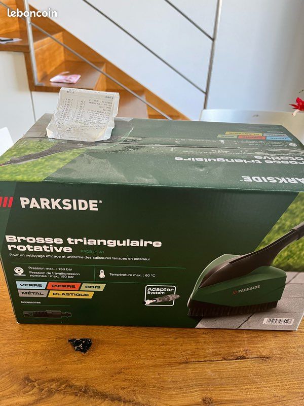 Brosse rotative triangulaire pour karsher parisis (image 1)