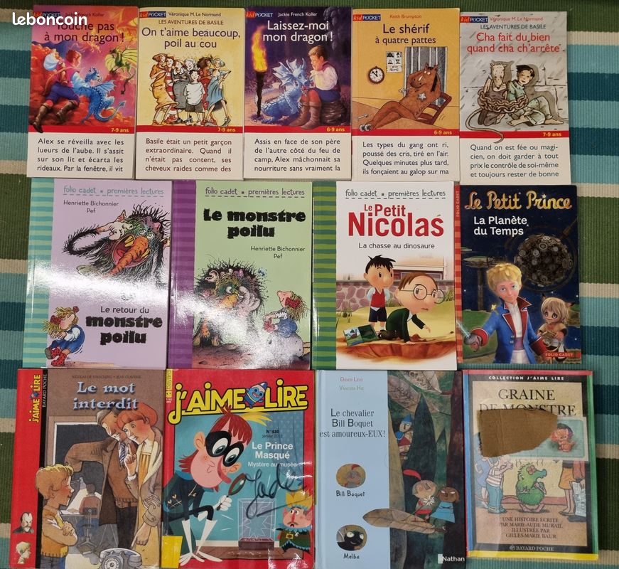 Lot de 13 livres 1eres lecture (image 1)
