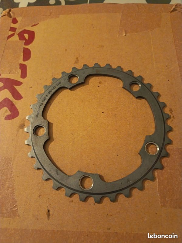 Jeu De Plateaux Triple Shimano SG 50-30-110 BCD - Vintage, Alliage - Pour Vélo Route