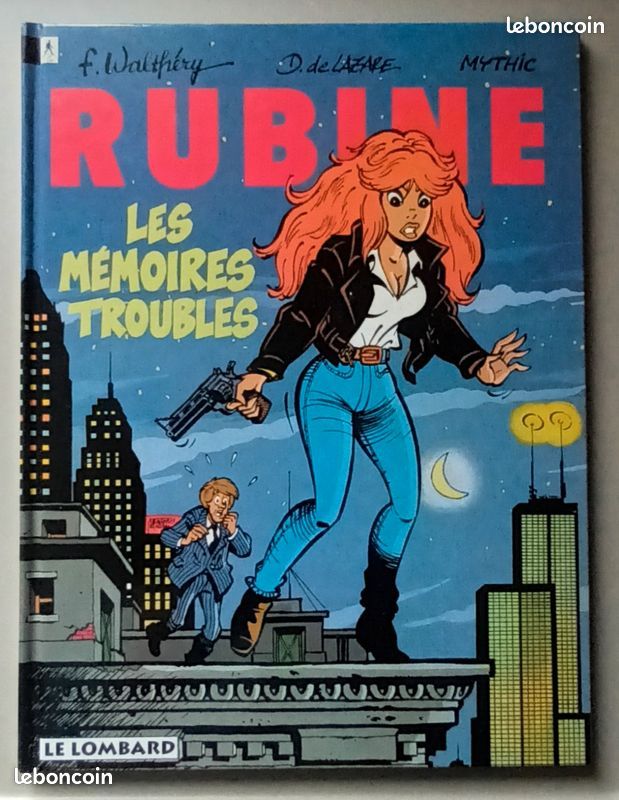 BD RUBINE - N° 1 - Les mémoires troubles - EO (image 1)