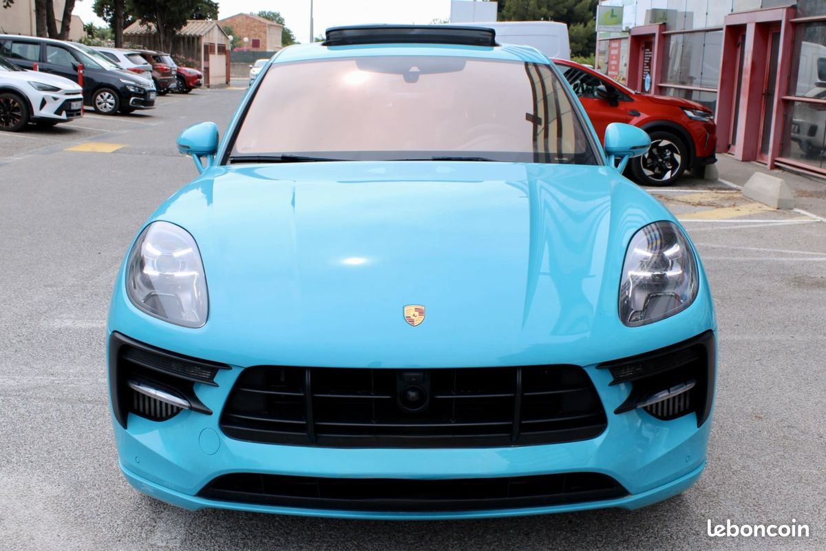 Porsche macan s-3.0l 355ch pdk-toit ouvr-sièg elect 18 reglg-jantes 911 / 21"-suspens pasm-phare pdls-orig france (image 19)