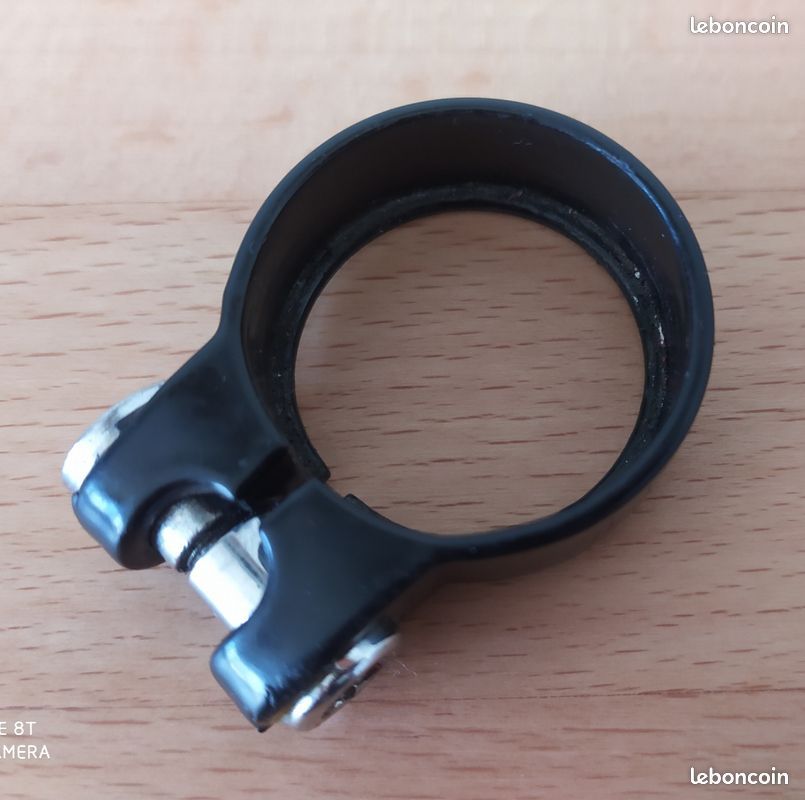 Collier De Selle Vélo Vintage - Pince De Selle Acier - Made In France
