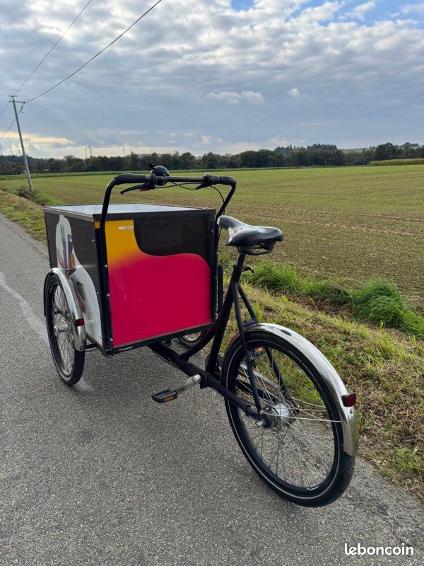 Vélo cargo triporteur livraison professionnel – Christiania Bike