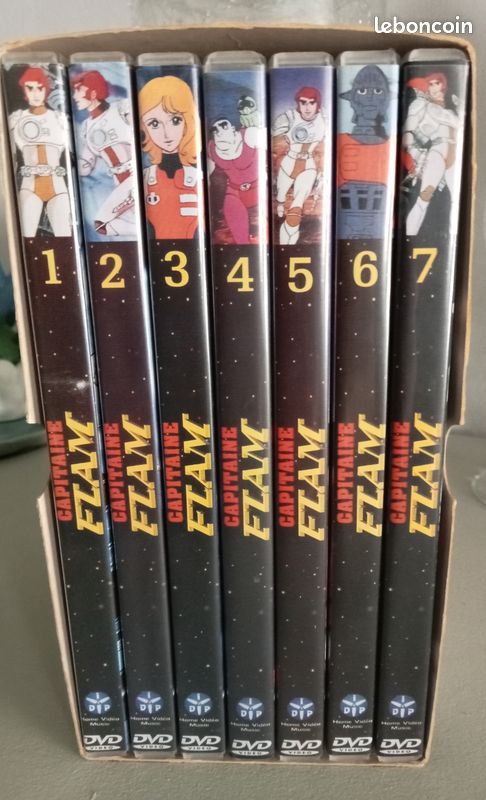 Coffret dvd intégrale Capitaine Flam (image 2)
