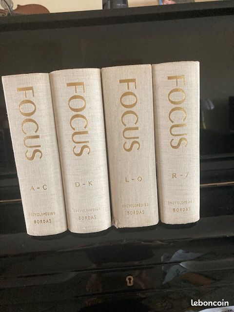 4 volume FOCUS Encyclopédie Bordas 1962 très bon état (image 1)