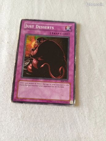 just desserts yugioh card Amazon.com: Yu-Gi-Oh! - Just Desserts (SDK-040) - Starter Deck Kaiba -  Unlimited Edition