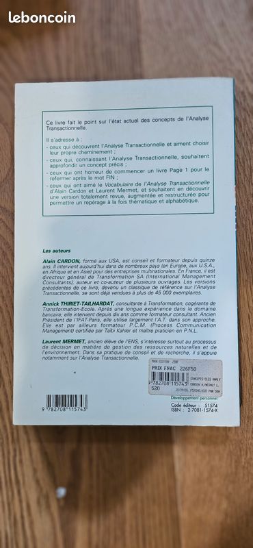 Livres occasion psy (image 2)