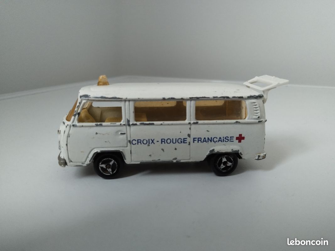Cko VW Combi Ambulance Tôle N°402, Jouet Français Vintage