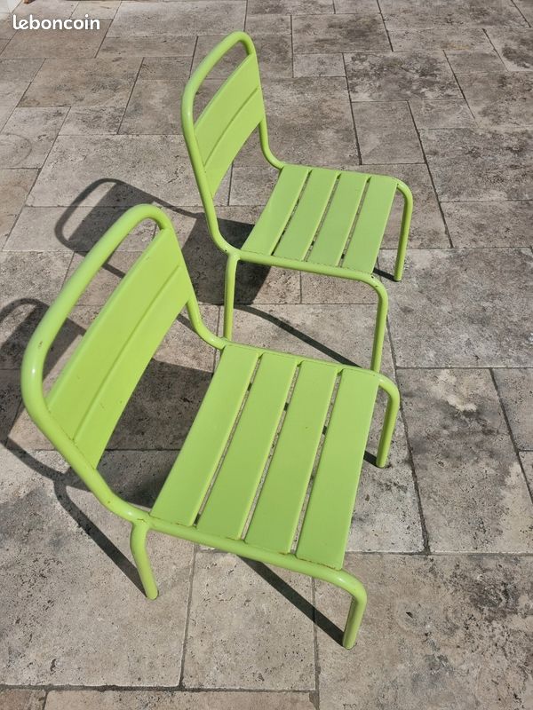 Chaise enfant metal (image 3)