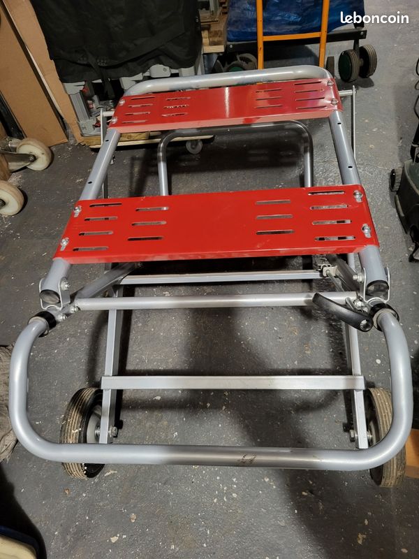 Table universelle, Chariot métal REDSTONE UMB 50 pour scie circulaire ou autre matériel professionnel (image 4)