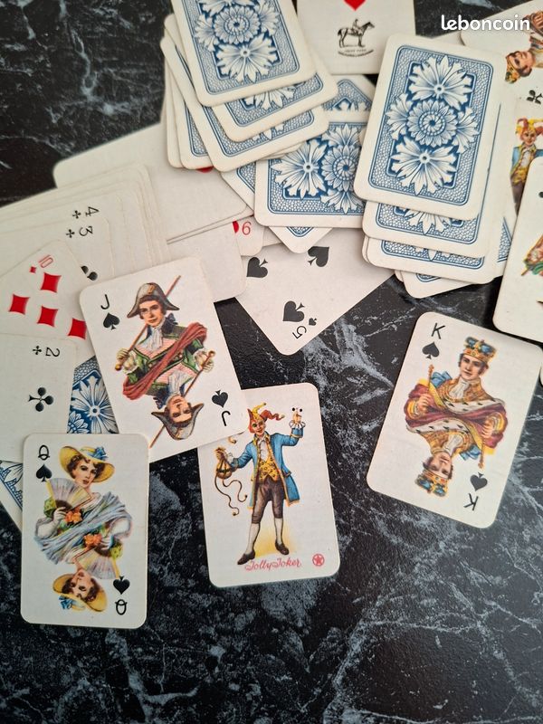 Jeu De 54 Mini Cartes Vintage URSS 1970 - Souvenir Ukraine 7 Cm