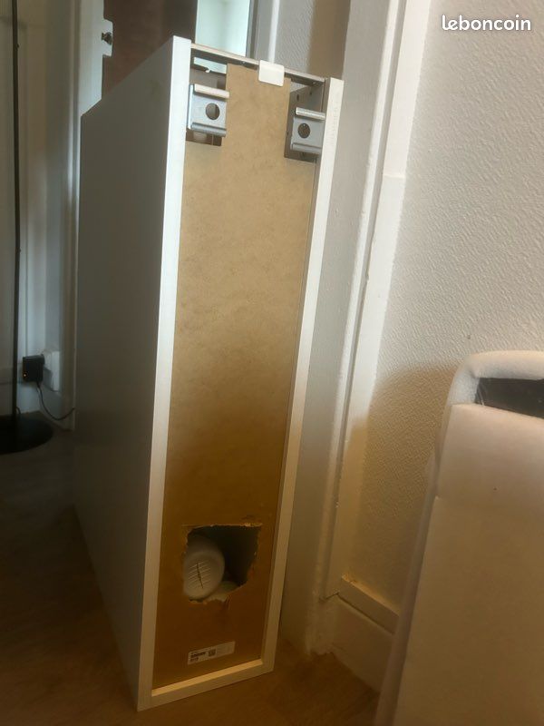 Élément bas IKEA METOD Stensund blanc 20x60 (image 4)
