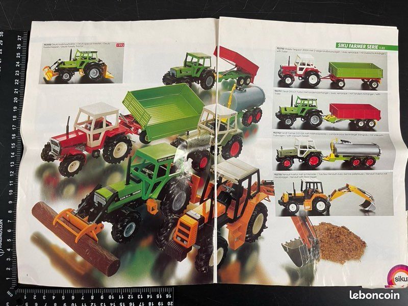 Jouets anciens - Livret Publicitaire - Catalogue - Miniatures Siku - Année 2015 - Tracteurs