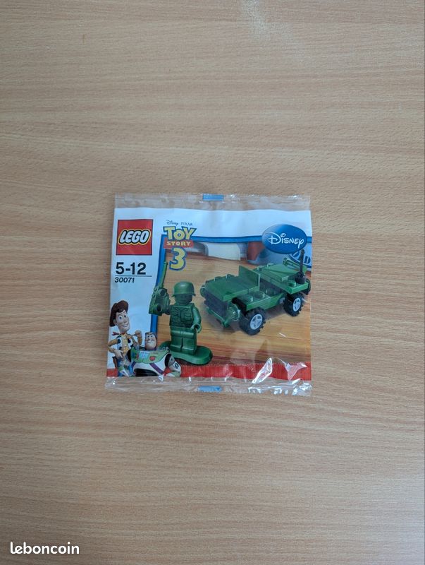 Lego NEUF Scellé 30071 Polybag Toy Story Army Jeep Jeux Jouets
