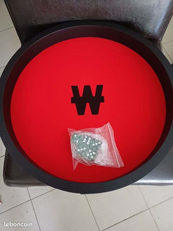 Winamax – Jeu De Dés Avec Plateau 34,5 Cm – Neuf Sous Blister