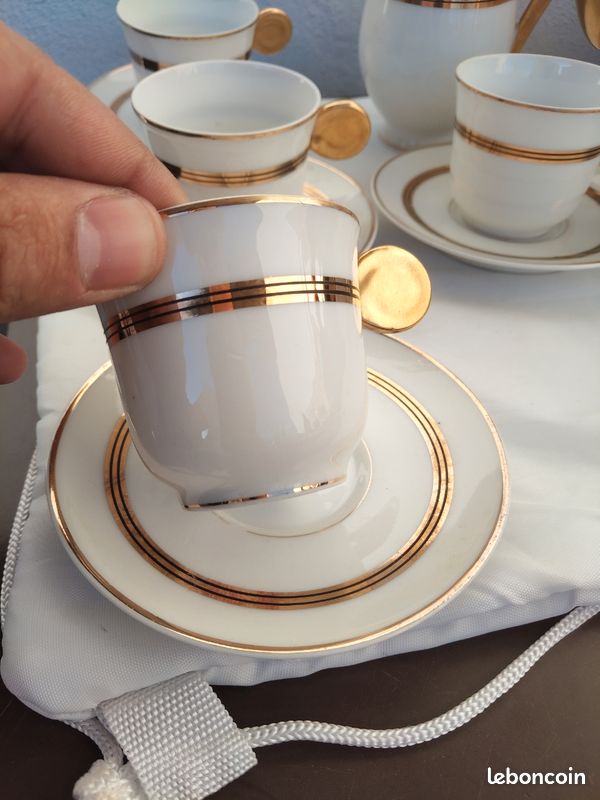 ANCIEN SERVICE À café HAVILAND France EUR 120,00 - FR