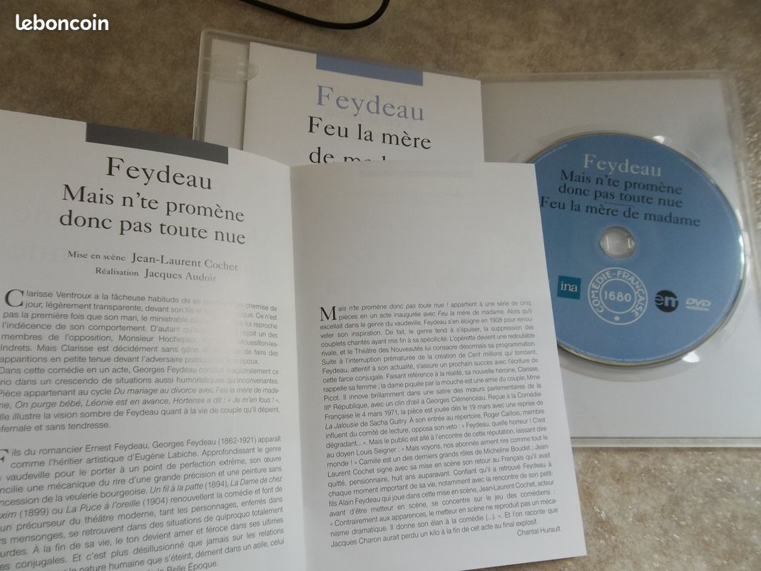 Lot 2 DVD pièces de théatre Labiche et Feydeau - DVD - Films