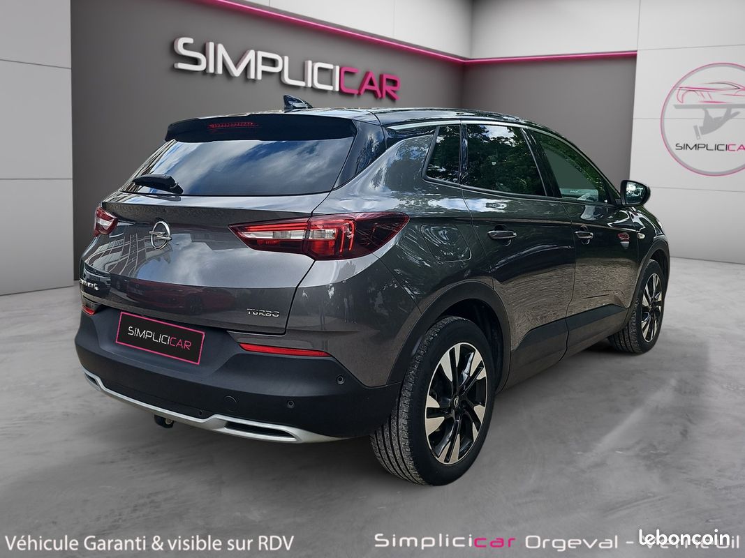 Opel grandland 1.2 turbo 130 design - carplay - camera de recul - lane assist - attelage amovible (image 3)