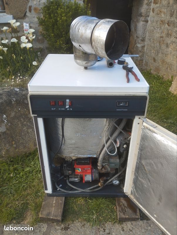 Chaudiere franco belge brûleur stella Bricolage