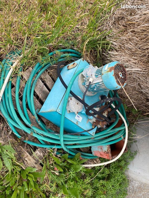 Camion Hydraulique Vintage Structo – Département Assainissement – Bleu Foncé – Années 60