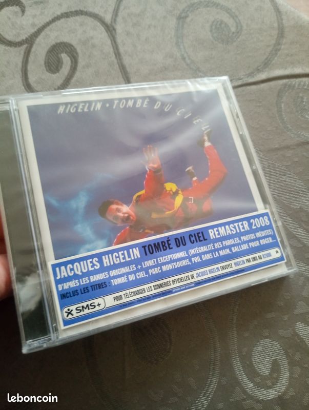 CD+livret exceptionnel, JACQUES HIGELIN, tombé du ciel,neuf avec étiquette (image 3)