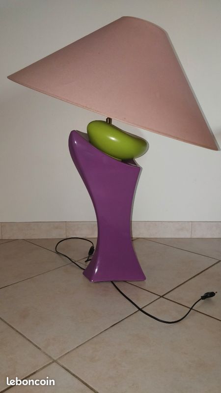 Lampe de salon année 80/90 (image 2)