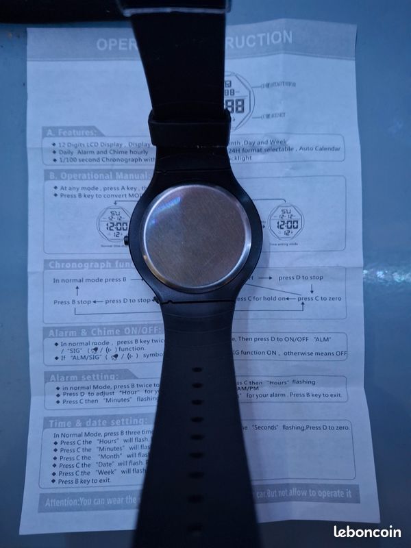 Montre électronique (image 3)