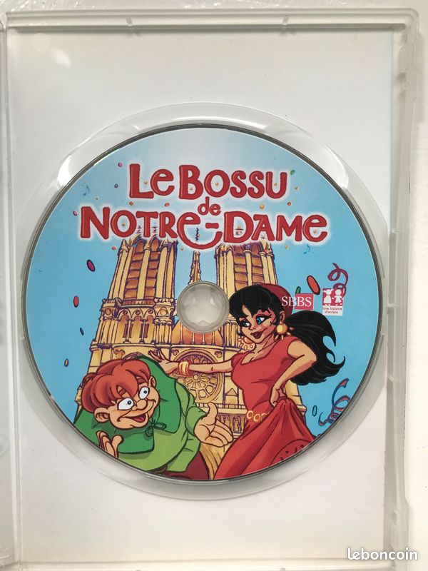 DVD dessin animé Le bossu de Notre-Dame (image 3)
