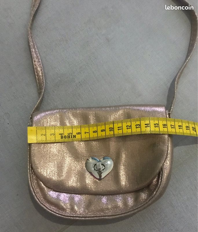 NB92-Lot de 2 sacs et d’un porte monnaie Reine des Neiges H&M (image 7)