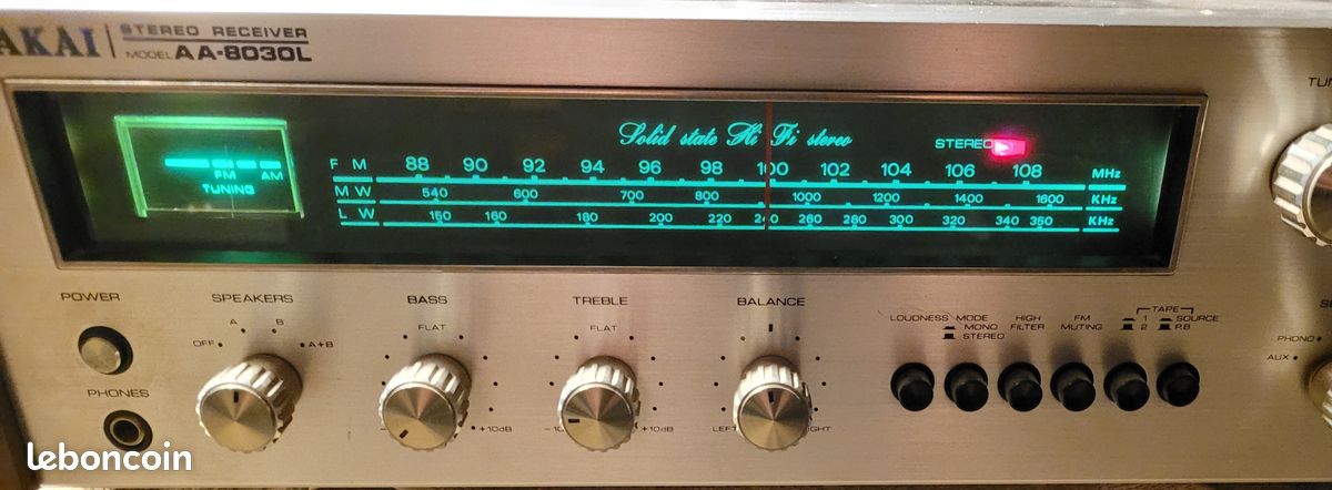 Ampli tuner Akaï AA-8030L (image 3)