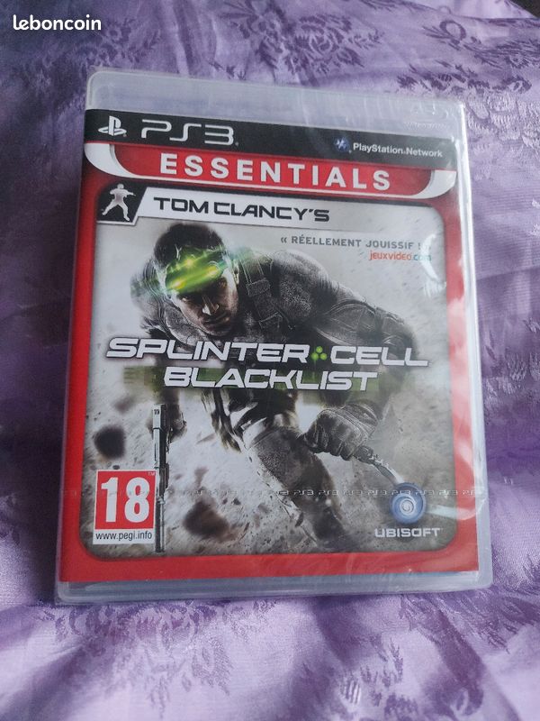 Tom clancy's splinter cell blacklist jeux PlayStation3 neuf soublister (image 1)