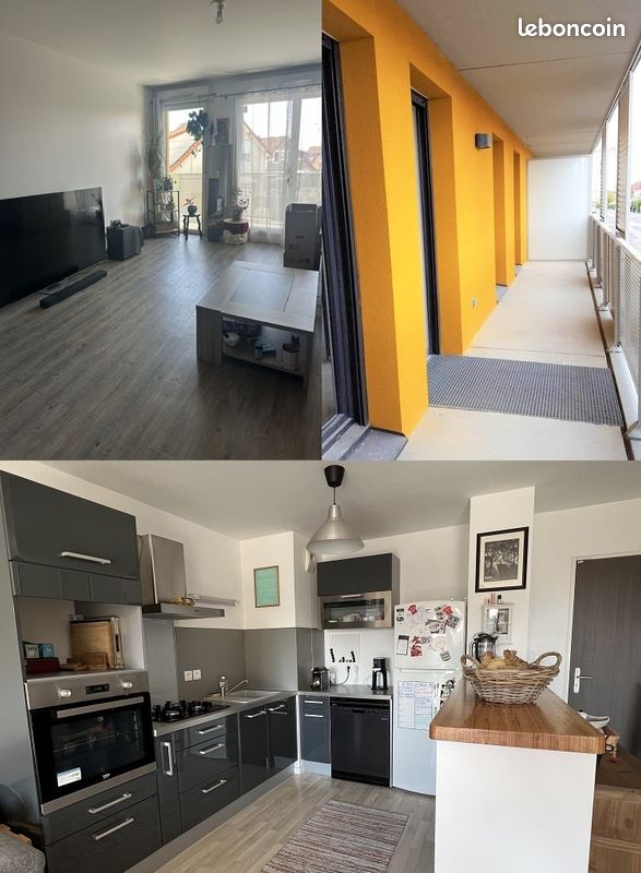 Appartement 3 pièces 70 m² · à Rouen · 70 m² · 950 €/mois