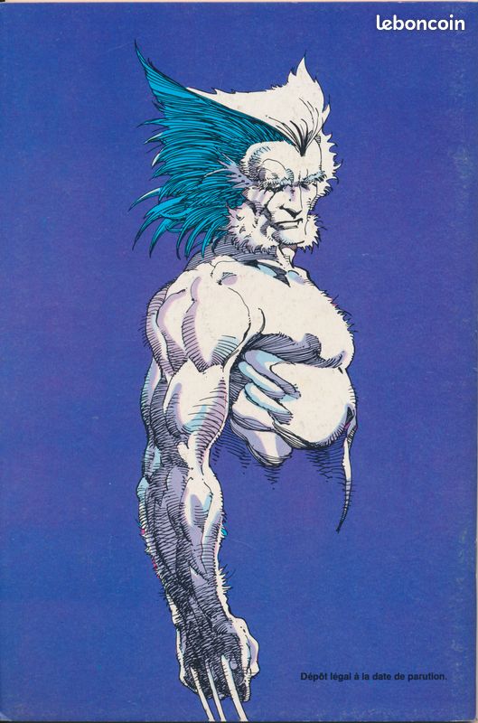 Livre serval (wolverine) n°12, semic france, version intégrale, 1991, comme neuf (image 2)