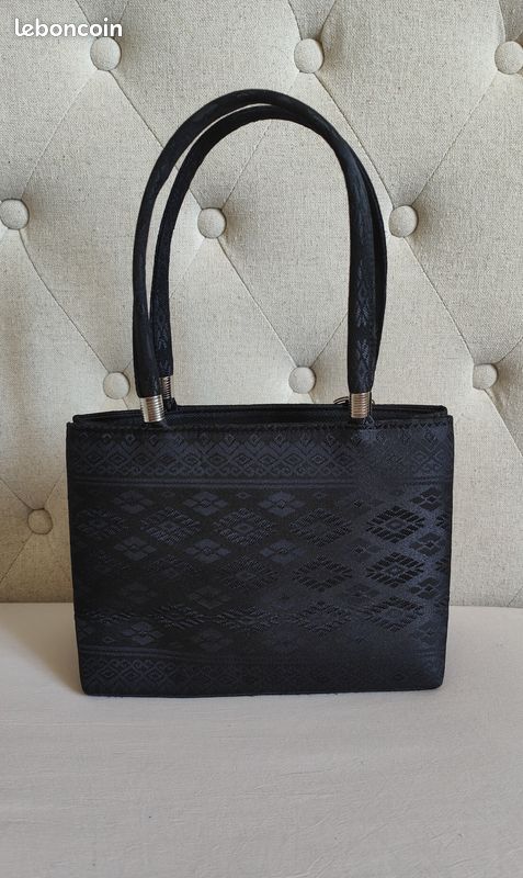 Sac à Main NEUILLY - NOIR - SECONDE MAIN