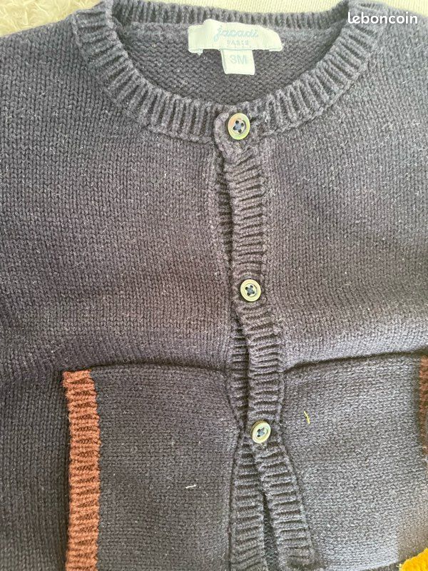 Gilet fille taille 3 mois (image 3)