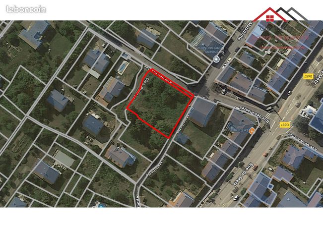 Terrain 1225 m² Corny-sur-Moselle