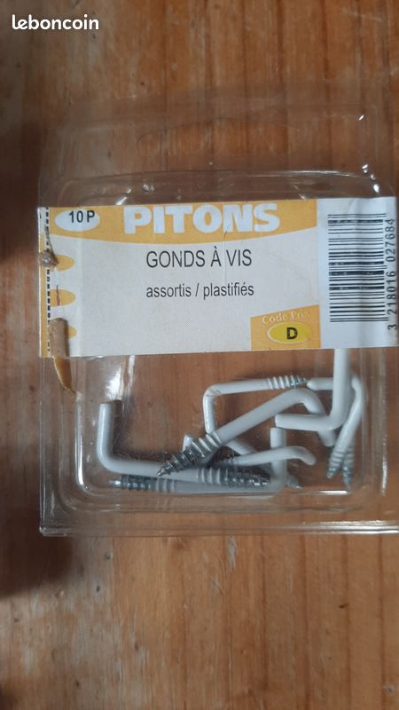 Boites ou sachets pitons crochets divers (image 2)