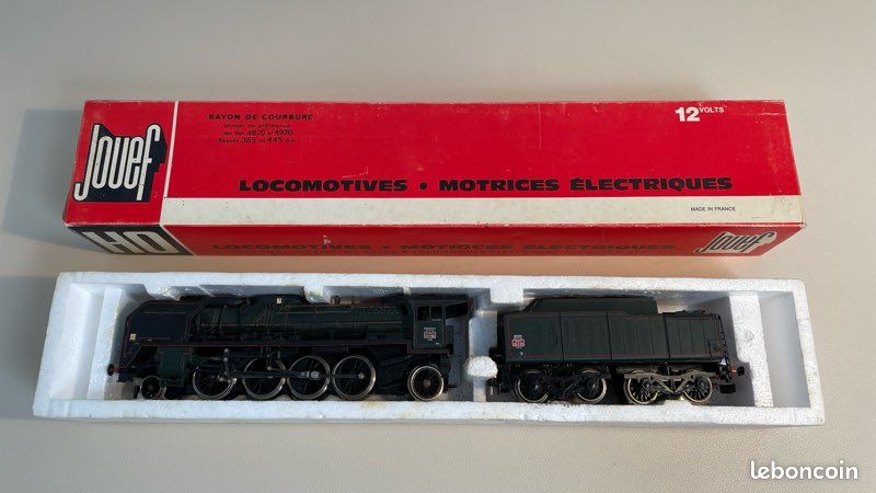 Locomotives Vapeur Jouef HO 2 Rails - Boîte D'origine état Usagé