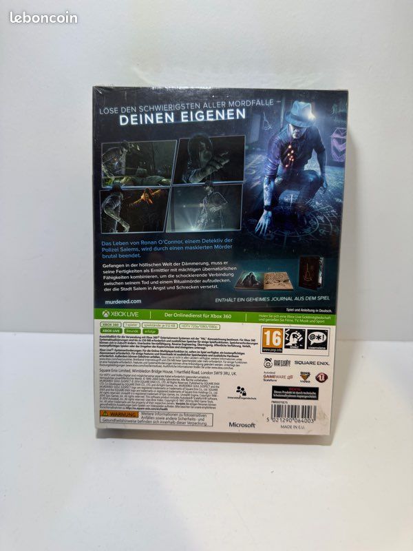 Murdered - Soul Suspect Jeu Xbox 360 à télécharger à télécharger