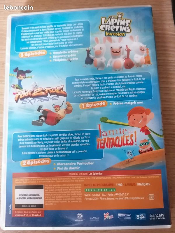 Dvd les lapins crétins (image 2)